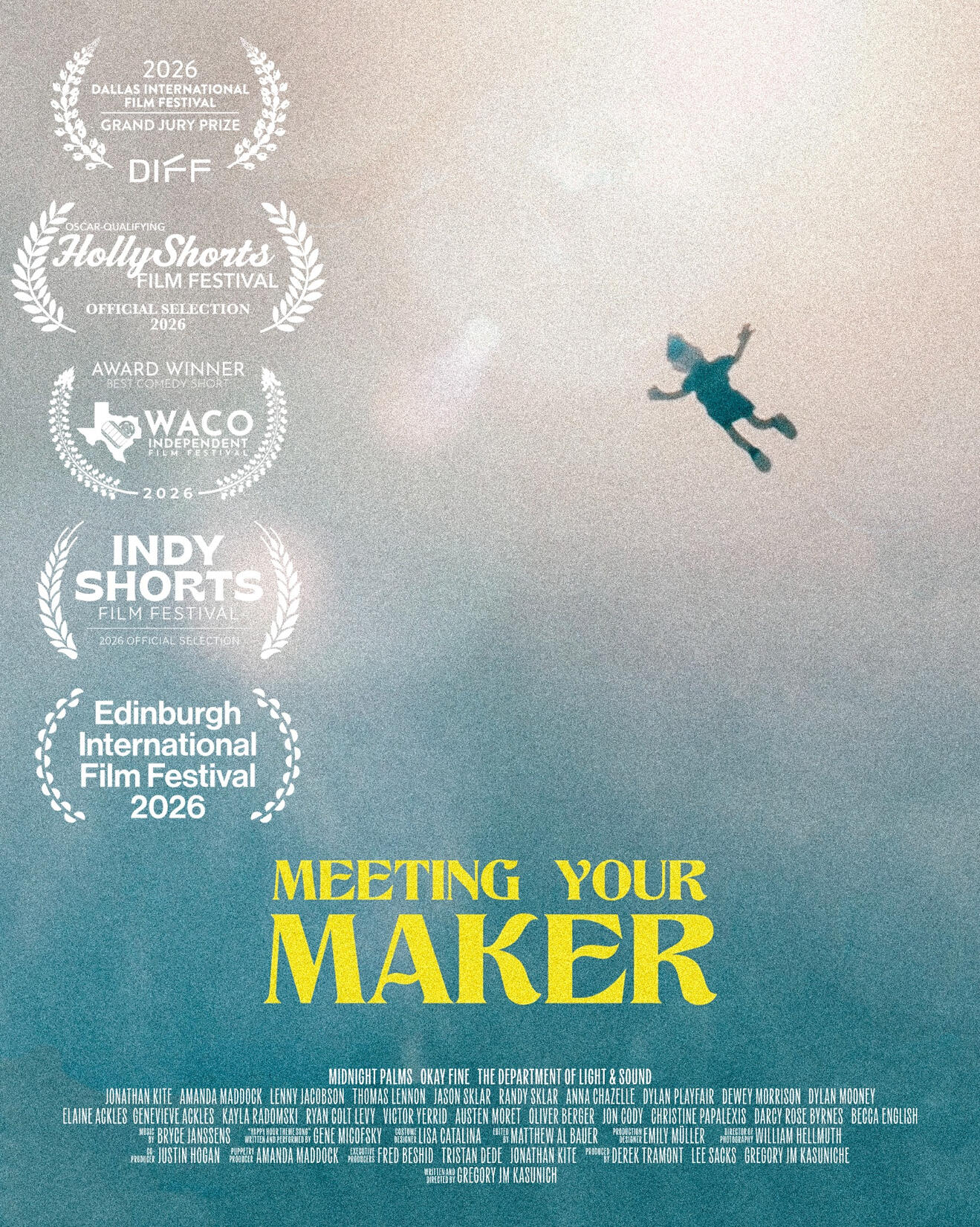 Meeting Your Maker poster with film festival laurels